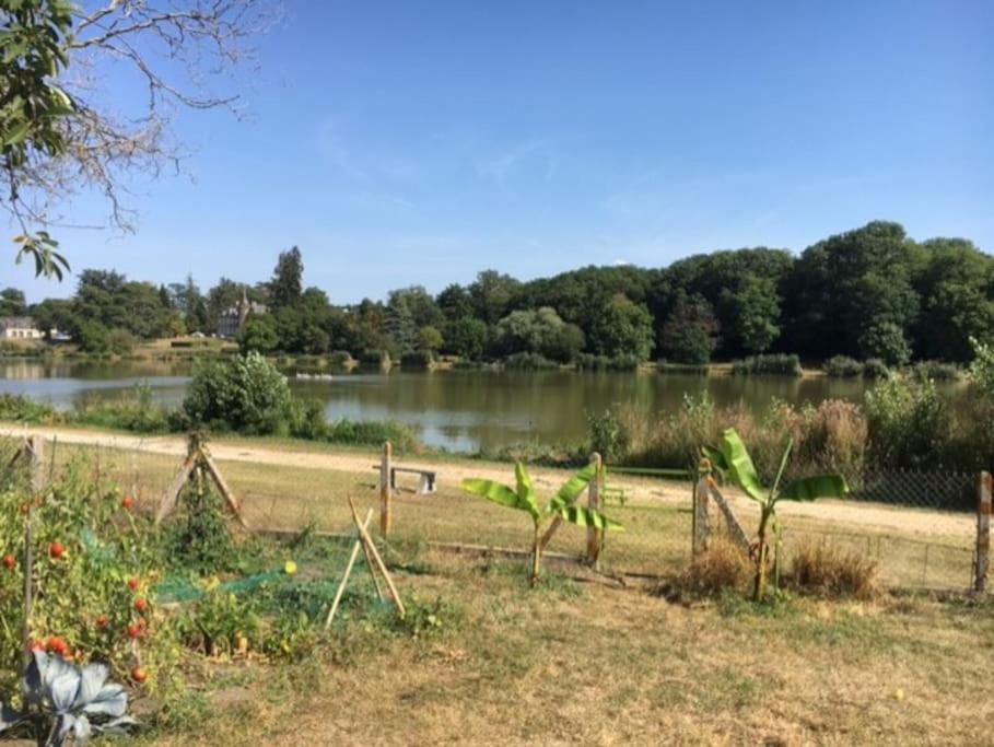 Maison Face A L'Etang Précy Exteriér fotografie